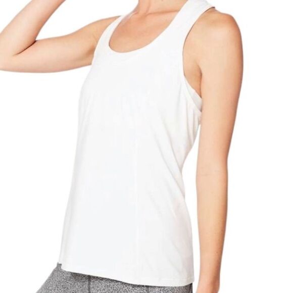 Lululemon Goal Crusher Tank (Stripe) White - Picture 3 of 14